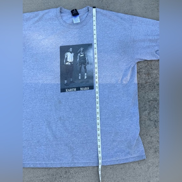 Vintage Jordan Tee Shirt XXL Spike Lee Earth Mars 90s Nike - Picture 5 of 8